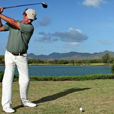 St. Maarten golfing