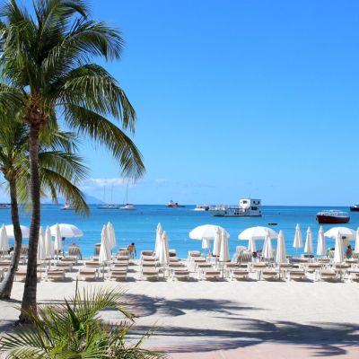 Beach chairs at Holland House