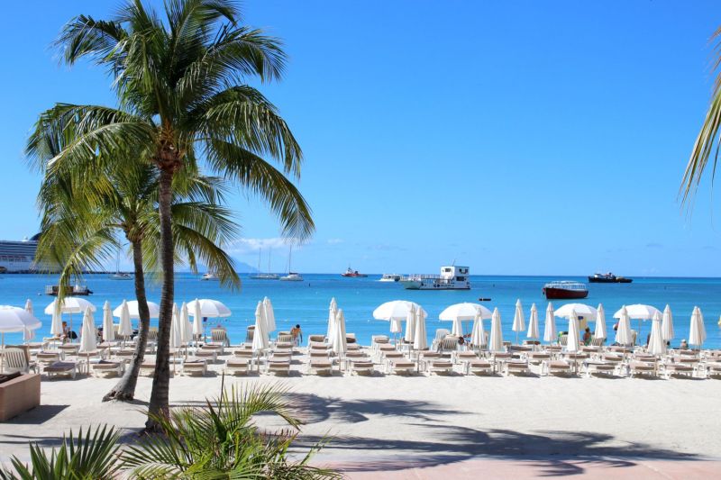 Beach chairs at Holland House